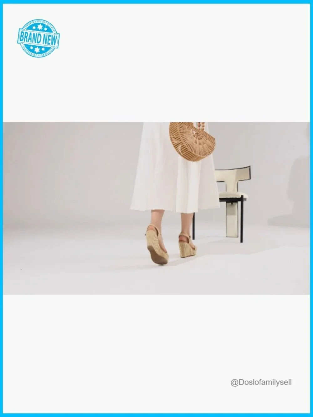 Espadrille Wedge Sandals Ankle Strap Platform Open Toe High Heel Dressy Summer